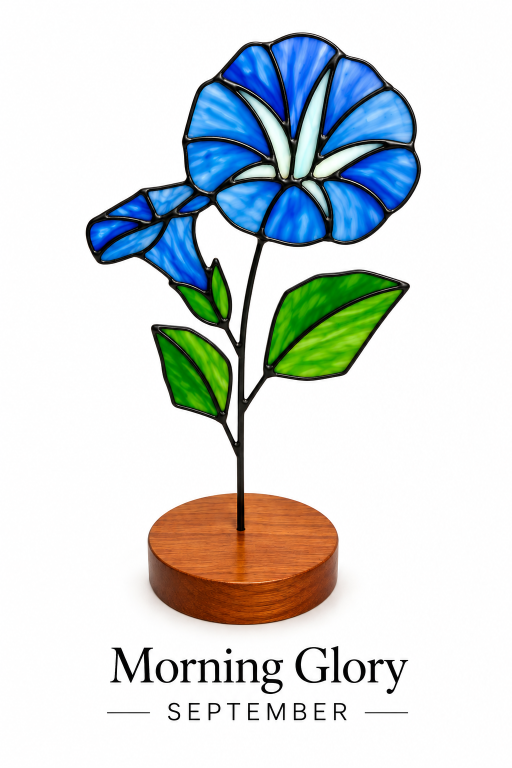 Handmade Glass Birth Month Flower — view 9