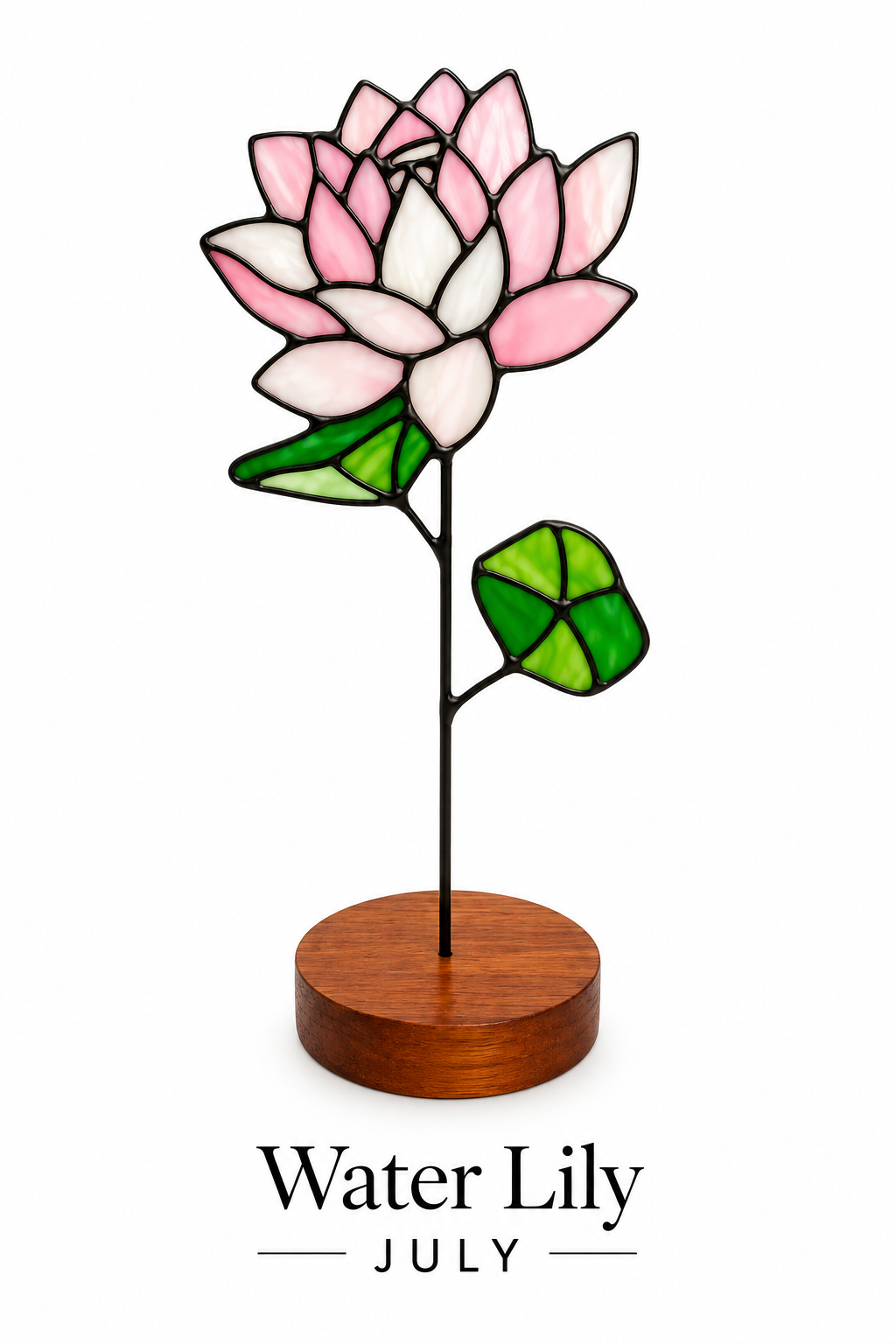 Handmade Glass Birth Month Flower — view 7
